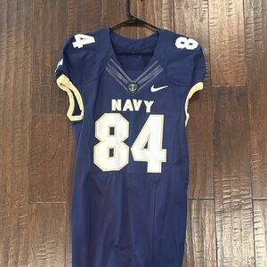 Game Worn USNA Nike Home Jersey